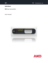 AKO AKO-575xxx V3 Gas transmitter User manual