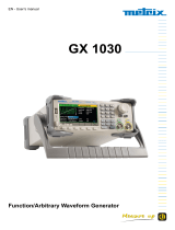 CHAUVIN ARNOUX 30 MHZ ARBITARY FUNCTION GENERATOR User manual