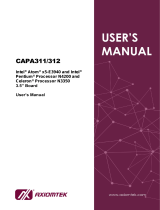 AXIOMTEK CAPA311 User manual