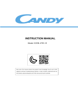 Candy CCDN-470S-19 User manual