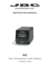 jbc WSS Station Owner's manual