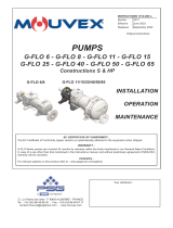 Mouvex 1013-D00 G-FLO pumps Installation Operation Manual