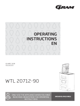 Gram WTL 20712-90 Owner's manual