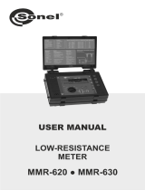 Sonel MMR-620 User manual