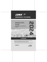 Lynx Crossover E-ETEC Series Operating instructions