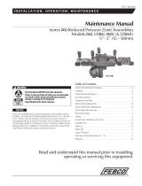 Febco LF860 Small Maintenance Manual