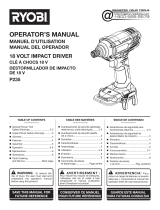 Ryobi P235AK Owner's manual