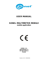 Sonel CMP-3kR User manual
