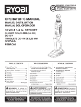 Ryobi PBLRC25B-PBP004 Owner's manual