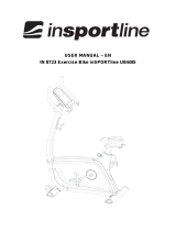 Insportline Exercise Bike inCondi UB600i User manual