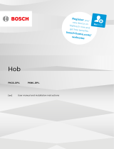 Bosch PKN601DP1D/04 User manual and assembly instructions