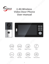 Anjielo Smart 2.4G Wireless Video Intercom manual Owner's manual