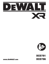 DeWalt DCD791 User manual