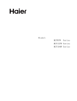 Haier HCF194 User manual