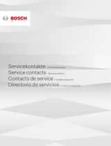 Bosch MC812M853G Further installation information
