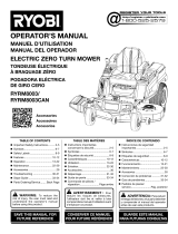 Ryobi RYRM8034 Owner's manual