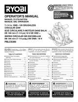 Ryobi PBLCS300K1 Owner's manual