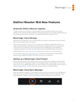 Blackmagic DaVinci Resolve 18.6 New Features  User guide