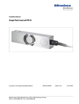 Minebea IntecStainless Steel Single Point Load Cell PR 53