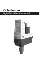 Cole-ParmerOM-800-BM Digital Batch Mixer, 50-1500 rpm, 1/2 hp, 55 gal, 120 VAC/60 Hz
