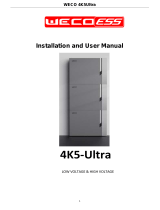 WECO 4K5-Ultra 1.0 ENG Owner's manual