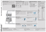 Bosch SMI4EAS23E/38 Quick Instruction Guide
