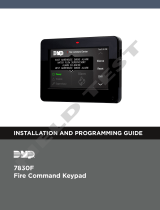 Digital Monitoring Products7830F Fire Command Keypad