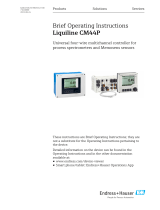 Endres+Hauser KA Liquiline CM44P Short Instruction