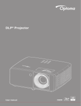 Optoma ZW340e Owner's manual