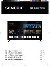 Sencor SLE 55US801TCSB User manual
