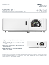 Optoma GT1090HDRx Owner's manual