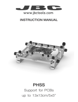 jbc PHSS Support Owner's manual