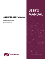 AXIOMTEK eBOX710-521-FL User manual