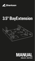 Sharkoon 3.5" BayExtension Owner's manual