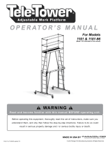 Paragon Pro Adjustable Work Platform Owner's manual