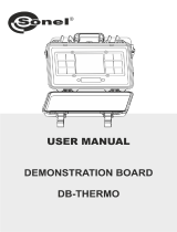 Sonel DB-THERMO User manual