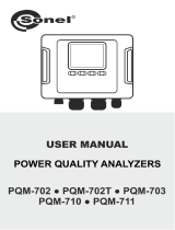 Sonel PQM-711 User manual