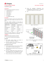 Ampac 32 Zone Indicator Module Installation guide