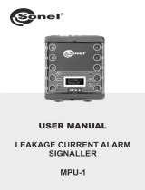 Sonel MPU-1 User manual
