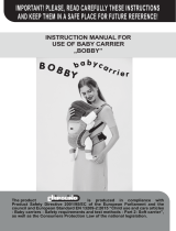 Chipolino Baby carrier Bobby Operating instructions