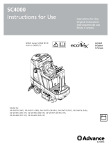 Nilfisk SC4000 34D HP ECO 234AH OBC Owner's manual