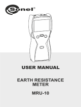 Sonel WME-8 User manual