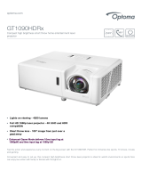 Optoma GT1090HDRx Owner's manual