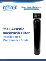 Clean Water Arsenic Well Water Filter System 9510 Commercial 10.0 CF Installation guide