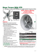 J&D Mfg. Mega Torque Exhaust Fan Owner's manual