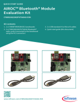 Infineon CYW920822M2P4TAI040-EVK Quick start guide