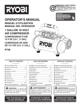 Ryobi P739 Owner's manual