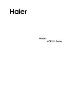 Haier HCF301 User manual