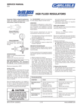 Carlisle HGB Regulator Owner's manual