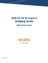 Aruba AOS-CX 10.12 Layer-2 Bridging User guide